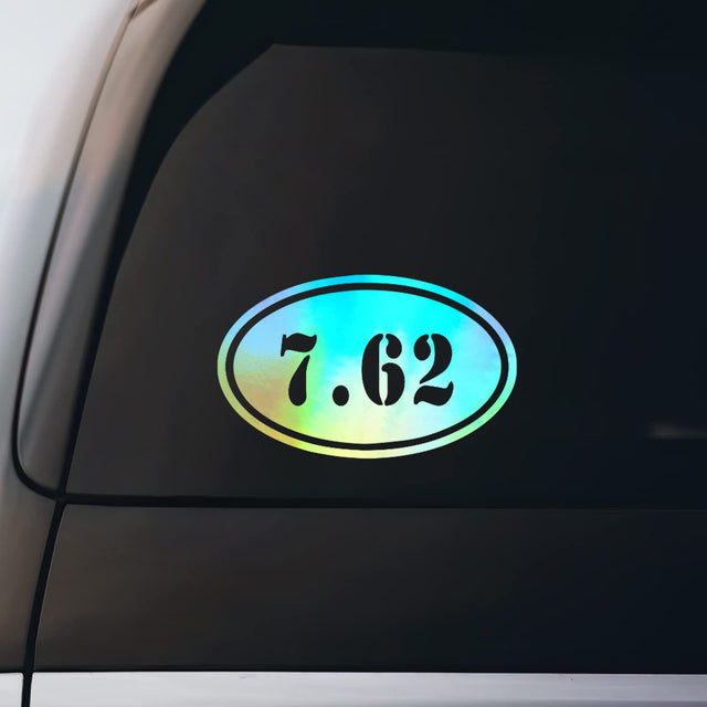 Holographic Oval Stickers