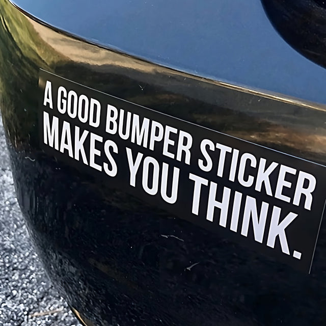 Custom Bumper Stickers - 4" x 11"